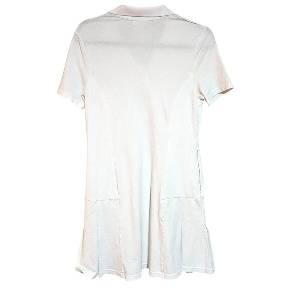 White Cotton Blend Polo Shirt 97% Cotton 3% Elastane Made In Turkey Button Detai - Picture 3 of 14